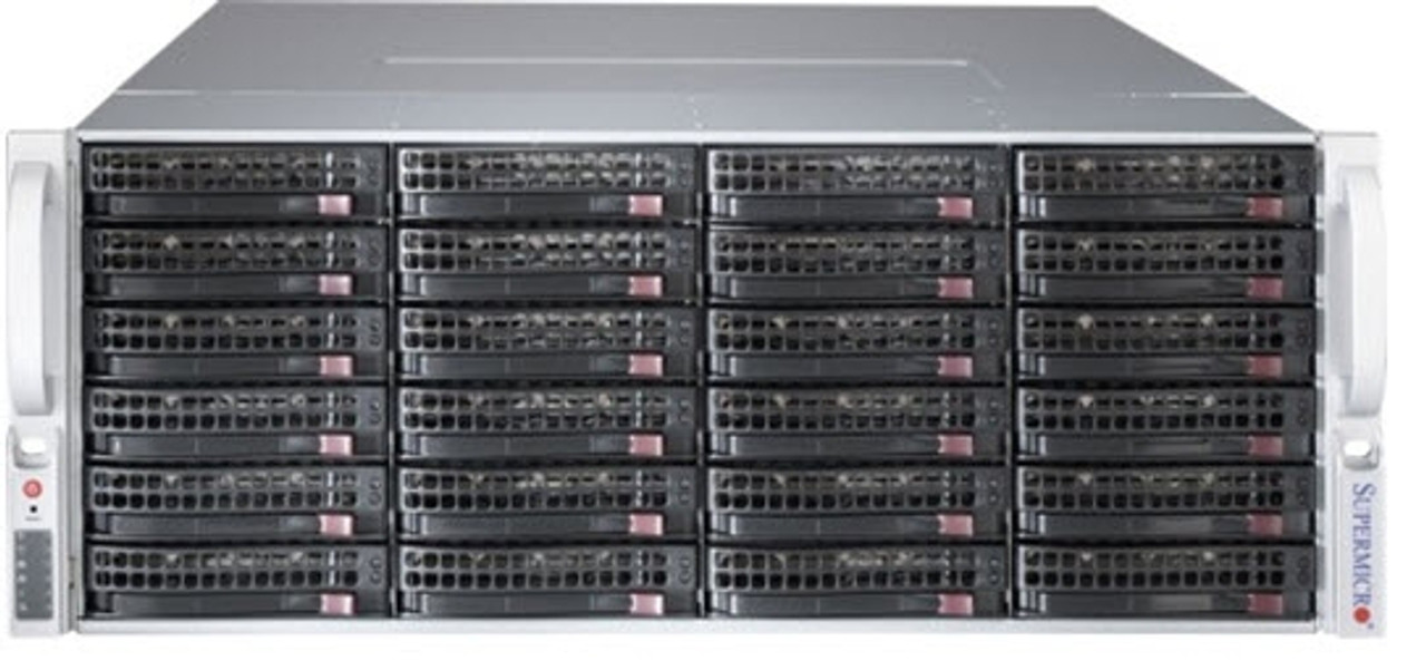 Supermicro SuperChassis 847BE1C4-R1K23LPB Rack Black 1200W - Compatible with ProLiant DL360p Gen8 servers