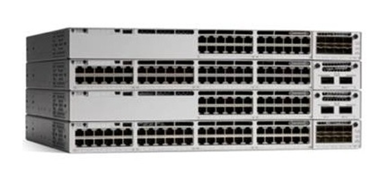 Cisco Catalyst 9300L 48P Full Poe Network Advantage 4X10G Uplink - Compatible with ProLiant DL360p Gen8 servers