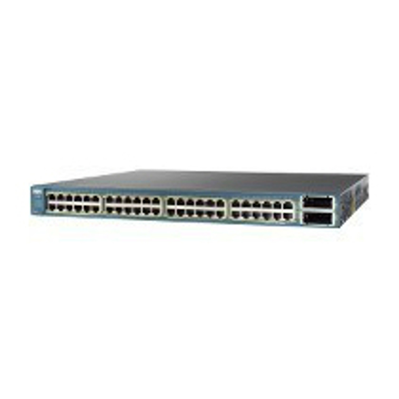 Cisco Ws-C3560E-48Tde= 48-Port Gigabit Ethernet Switch with 2 10G Uplinks, 265W Power Supply, IPS, for Data Centers