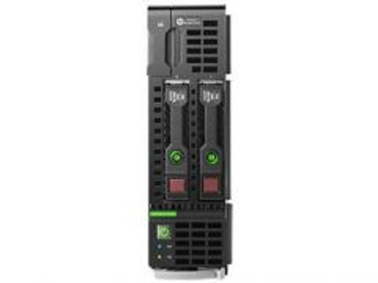 HP ProLiant BL460c G9 Intel 2x Xeon E5-2670v3 12-Core 2.30GHz CPU 128GB RAM Server blade mounted in server rack