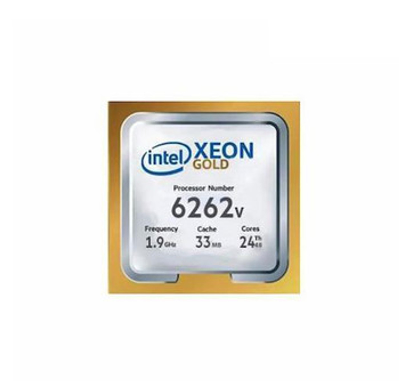 HPE Intel Xeon Gold 6262V 24-Core Processor Upgrade for ML350 Gen10 - 1.90GHz 33MB Cache LGA3647 - P12298-B21