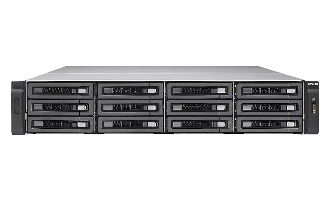 QNAP TES-1885U-D1531-64G 2U NAS Rack Ethernet LAN Black D-1531 - Compatible with ProLiant DL360p Gen8 servers