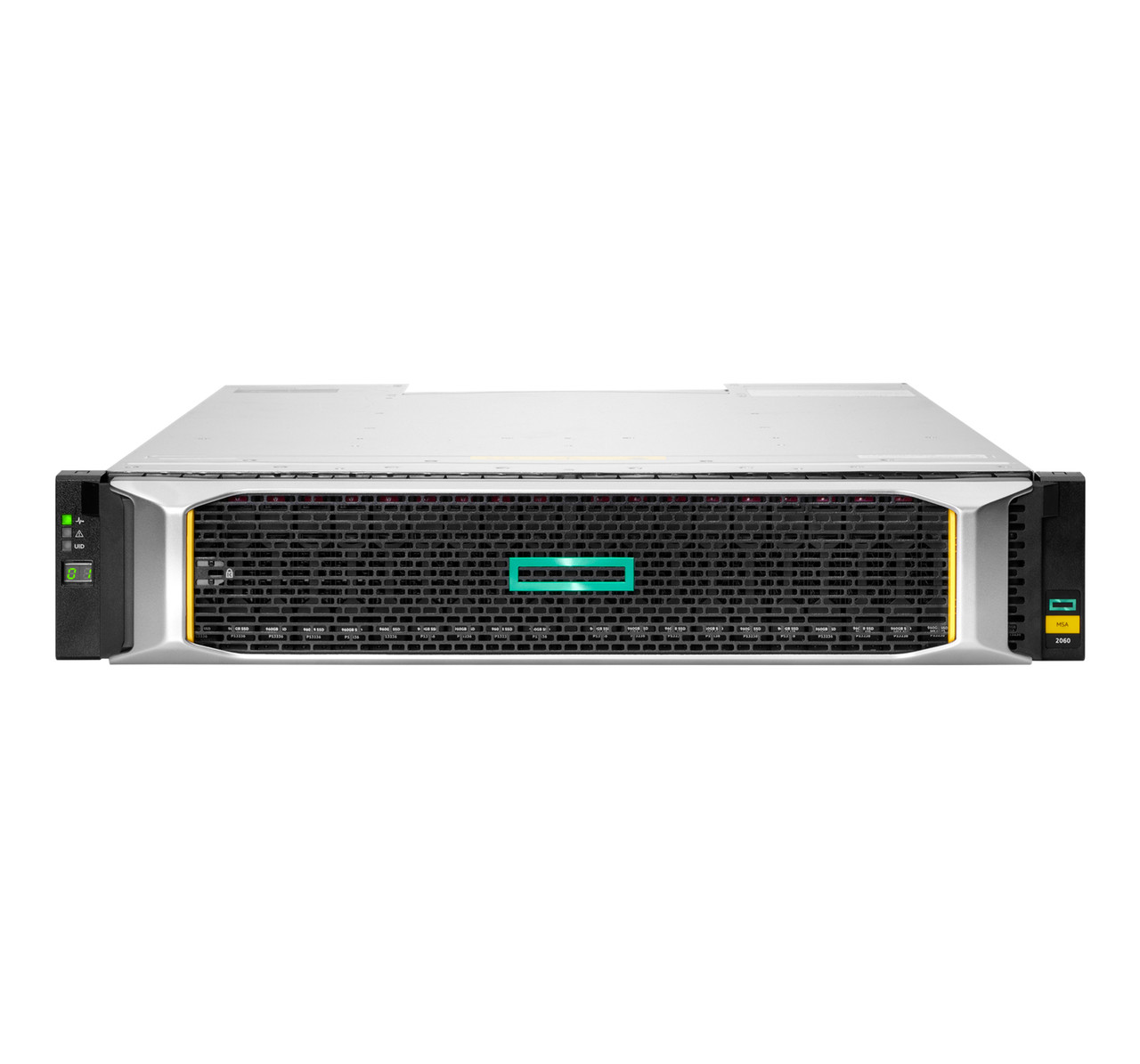 HPE MSA 2062 1.92TB Disk Array Rack (2U) Black Silver - Compatible with ProLiant DL360p Gen8 Servers