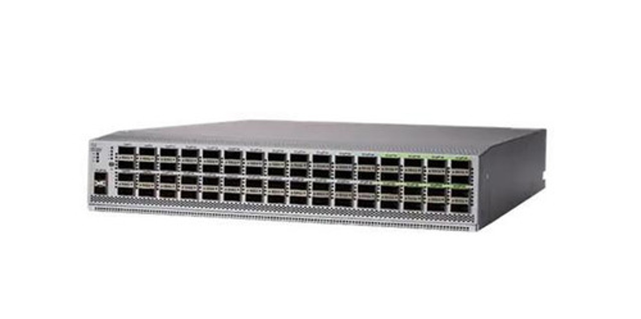 Cisco N3K-C3464C Nexus 3464C 64-Port QSFP28 40/100G Switch, 2U Rack-mountable, Layer3 Managed, 2x 10G SFP+ Ports