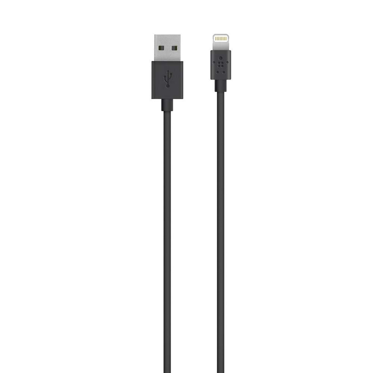 Belkin MIXIT 1.2m Black Lightning Cable for iPhone - Compatible with Apple devices