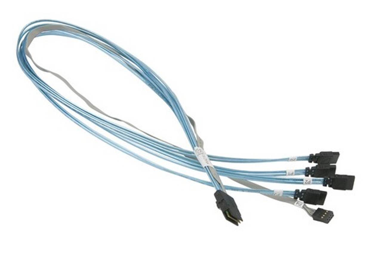 Supermicro SAS cable 27.6 blue for servers and data storage applications