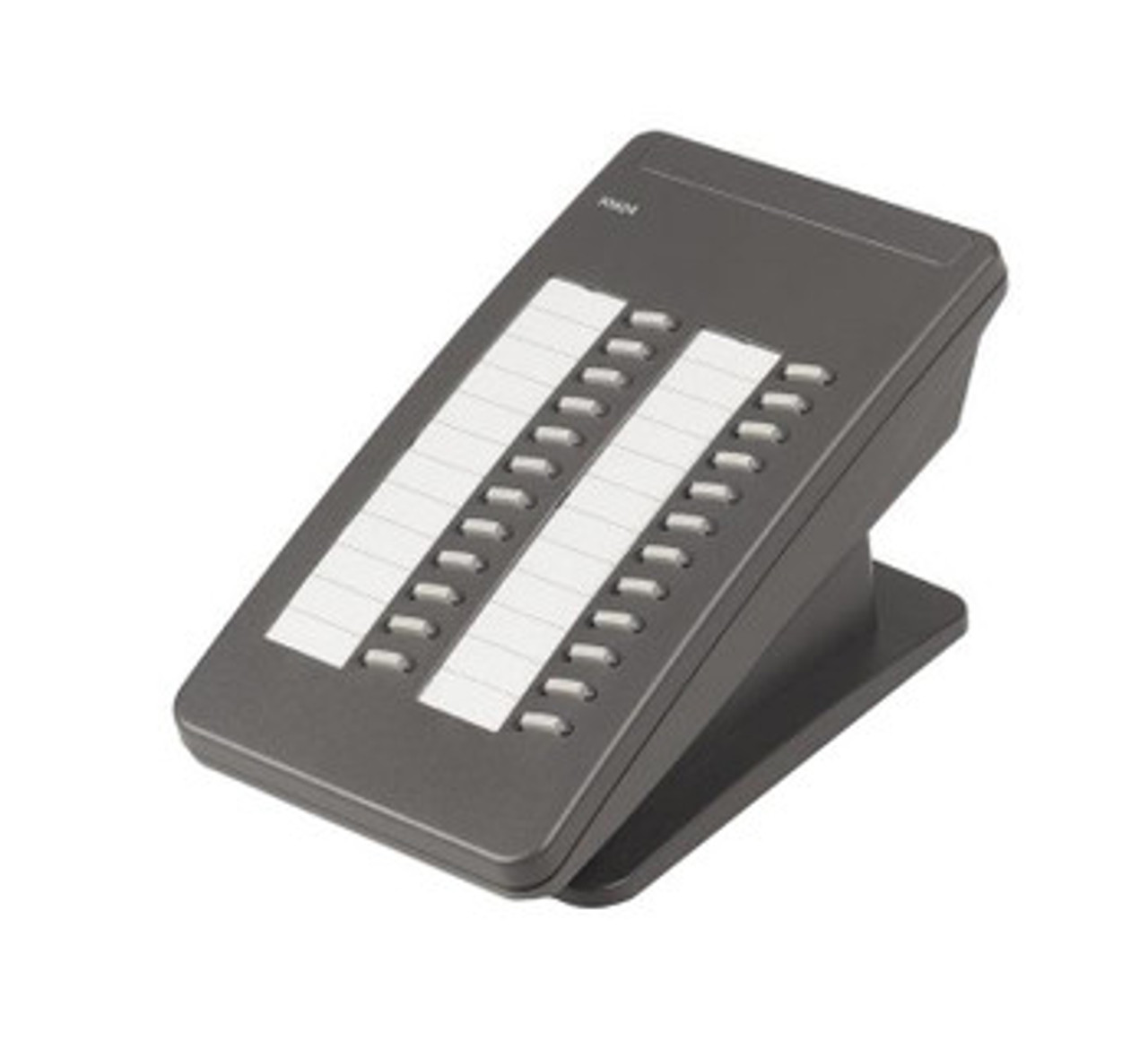 AVAYA Lucentxm24 24 Button Expansion Module Gray mounted in a server rack