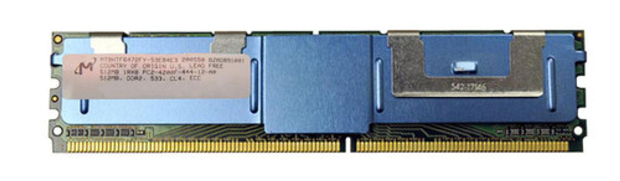 Micron 512MB PC2-4200 DDR2-533MHz ECC Fully Buffered CL4 DIMM for Servers