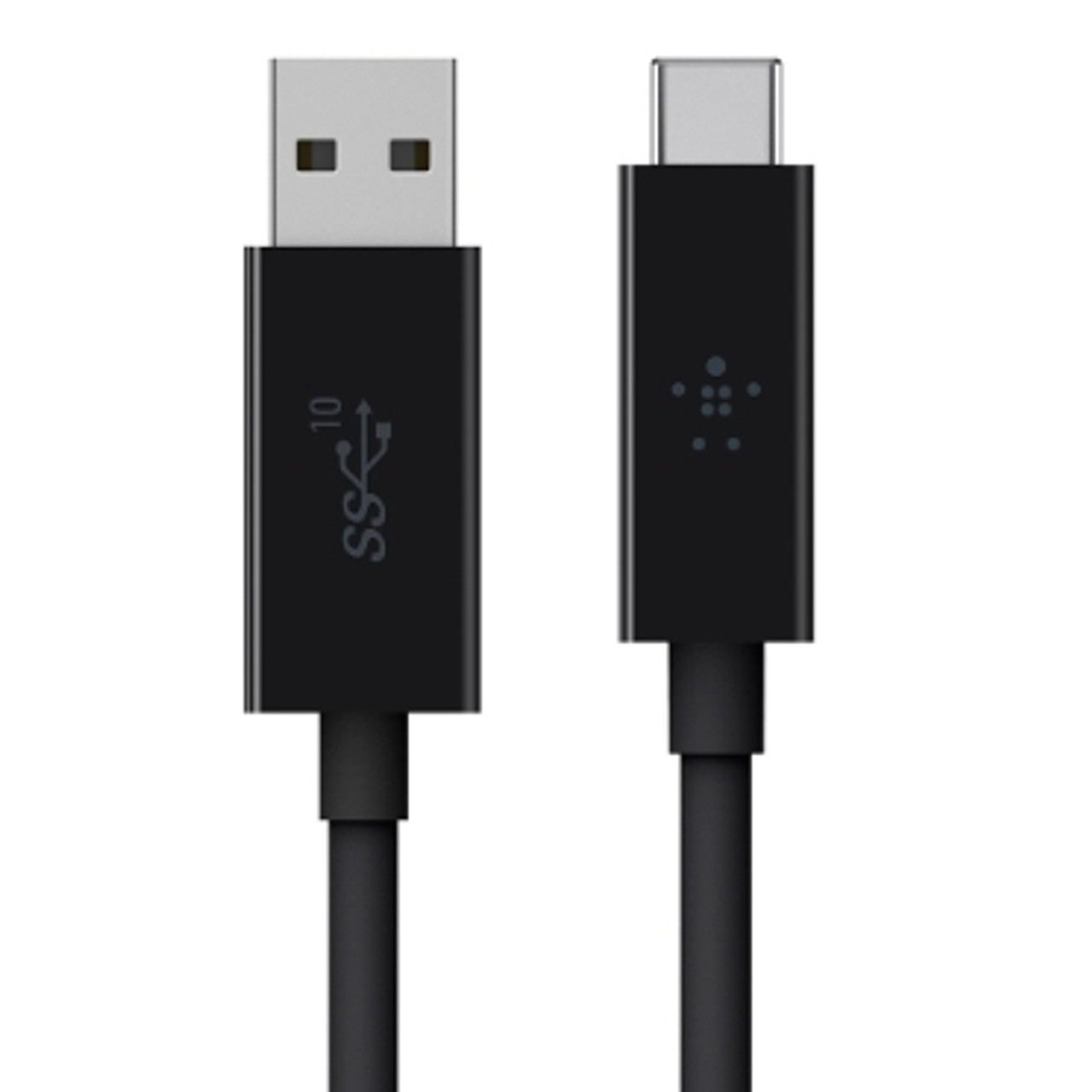Belkin 1m USB3.1-A/USB3.1-C USB Cable Black for Fast Data Transfer - Compatible with USB 3.2 Gen 2 Devices