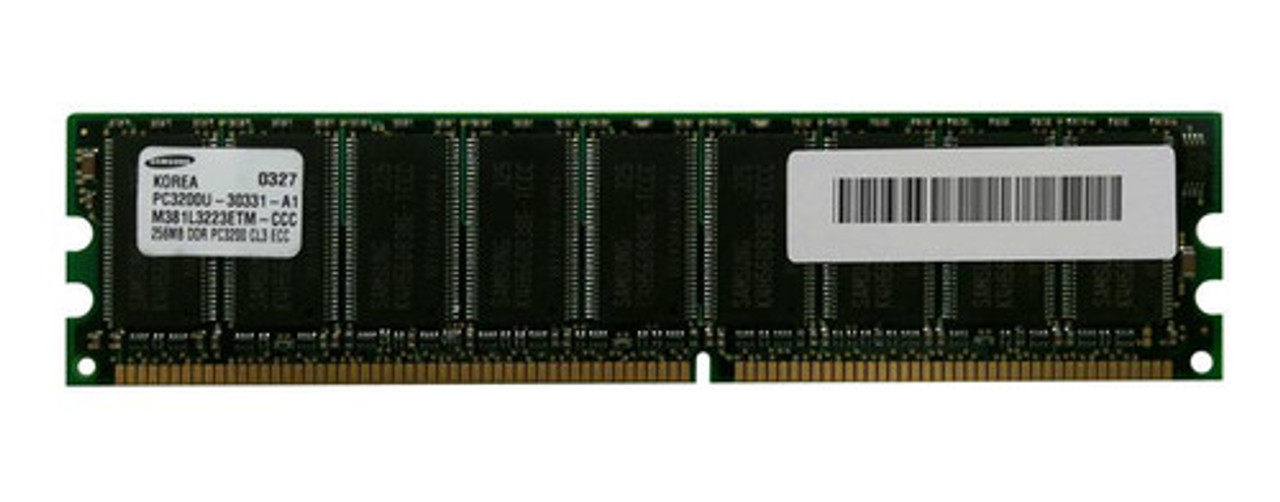 Edge Memory 256MB PC3200 DDR-400MHz ECC Unbuffered CL3 184-Pin DIMM Memory Module for ProLiant DL360p Gen8 servers
