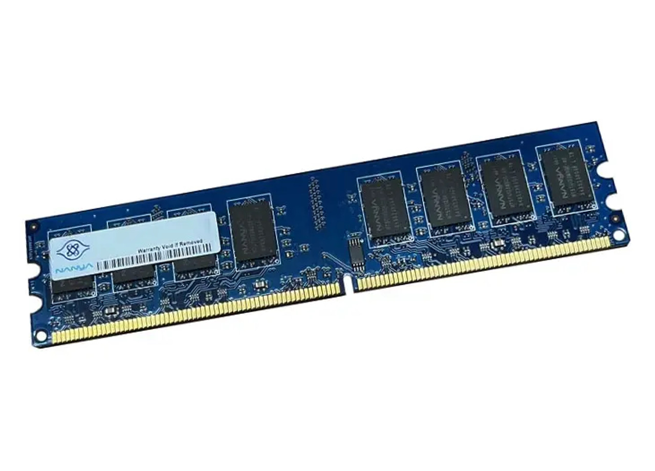 Nanya 1GB DDR2-667MHz PC2-5300 DIMM Memory Module for Desktop Computers