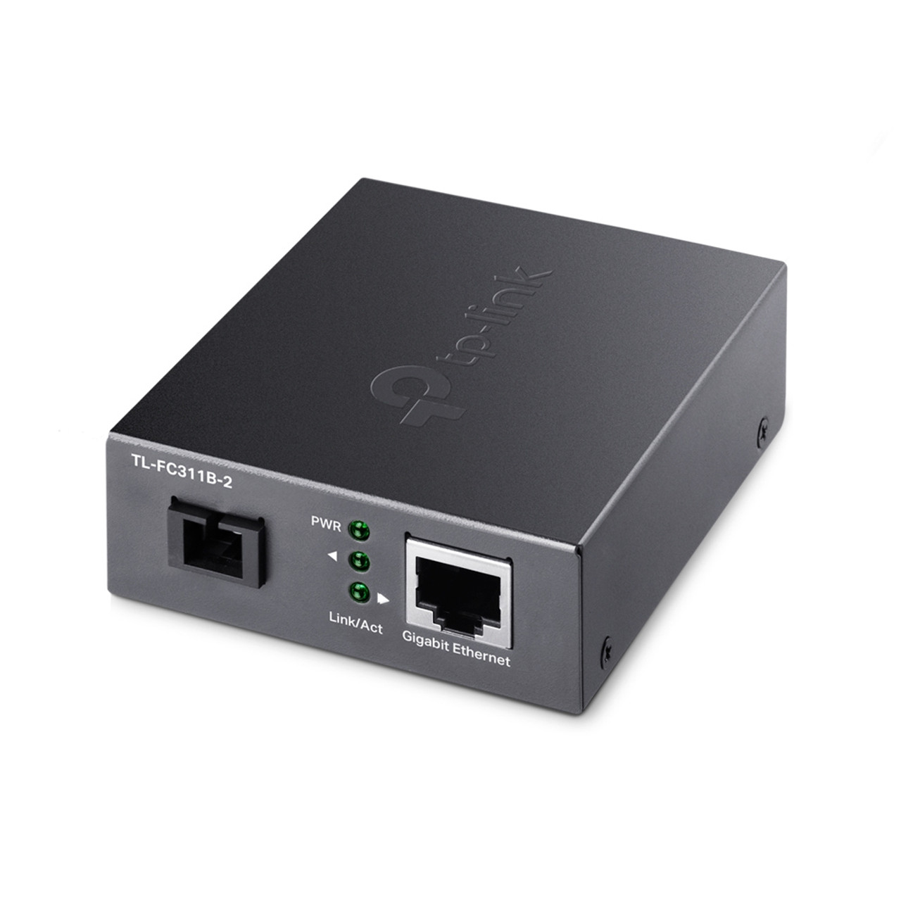 TP-Link TL-FC311B-2 Network Media Converter 1000 Mbit/s Single-mode Black for seamless network connectivity