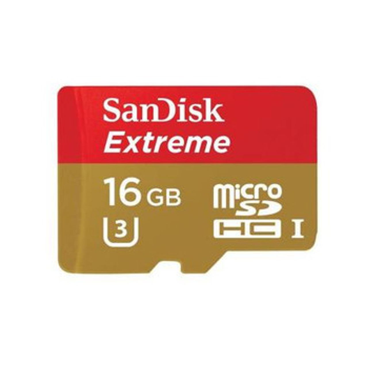 Sandisk Extreme 16Gb Class 10 Microsdhc Flash Memory Card compatible with cameras and smartphones