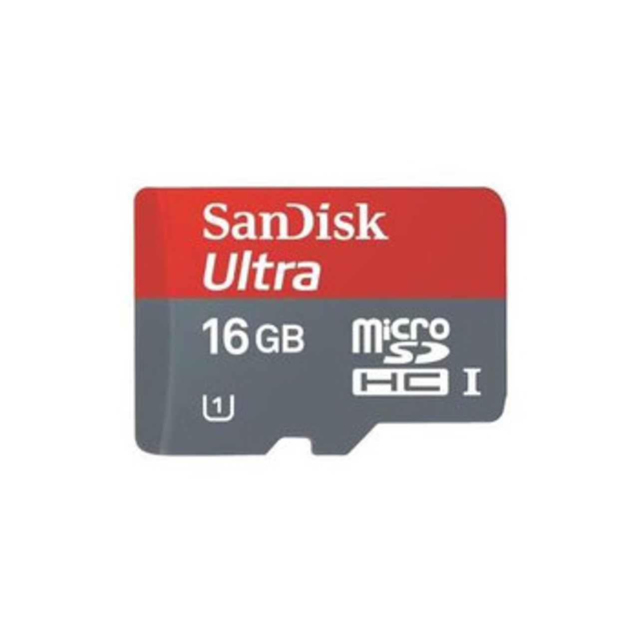 Sandisk Ultra 16Gb Class 10 Microsdhc Uhs-I Flash Memory Card compatible with devices requiring Class 10 memory cards