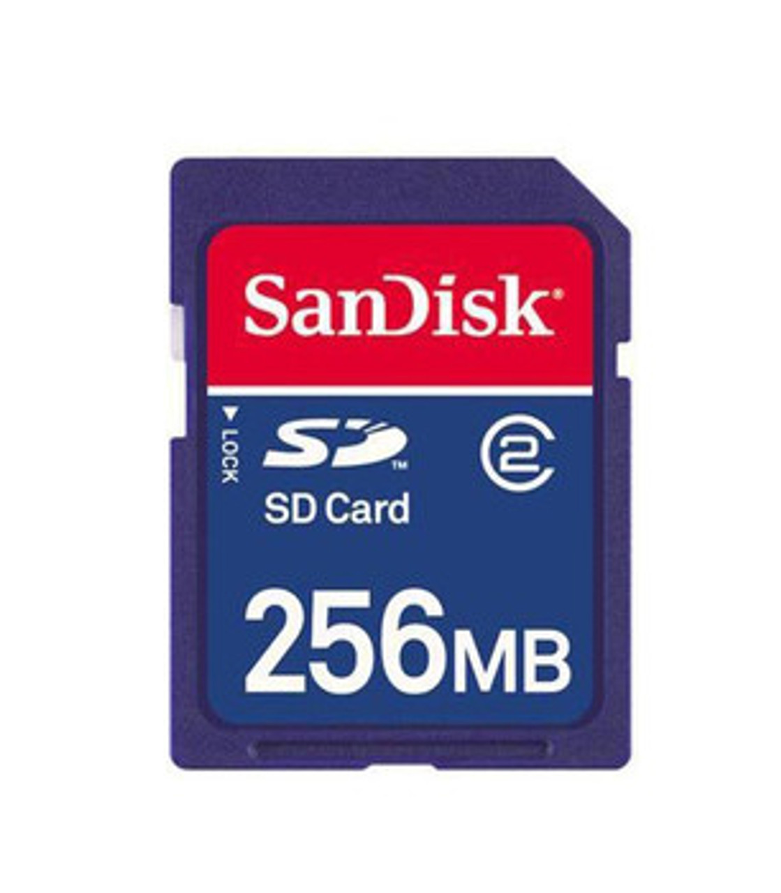 Sandisk 256Mb Secure Digital Flash Memory Card for digital cameras and devices