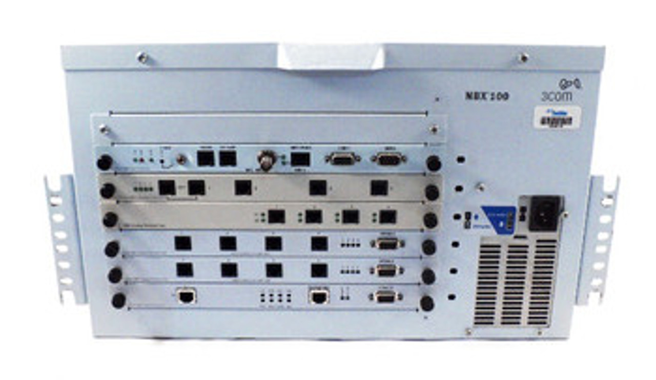 3Com 3C10111C-US Nbx 100 VoIP System Chassis - Compatible with 3Com VoIP systems