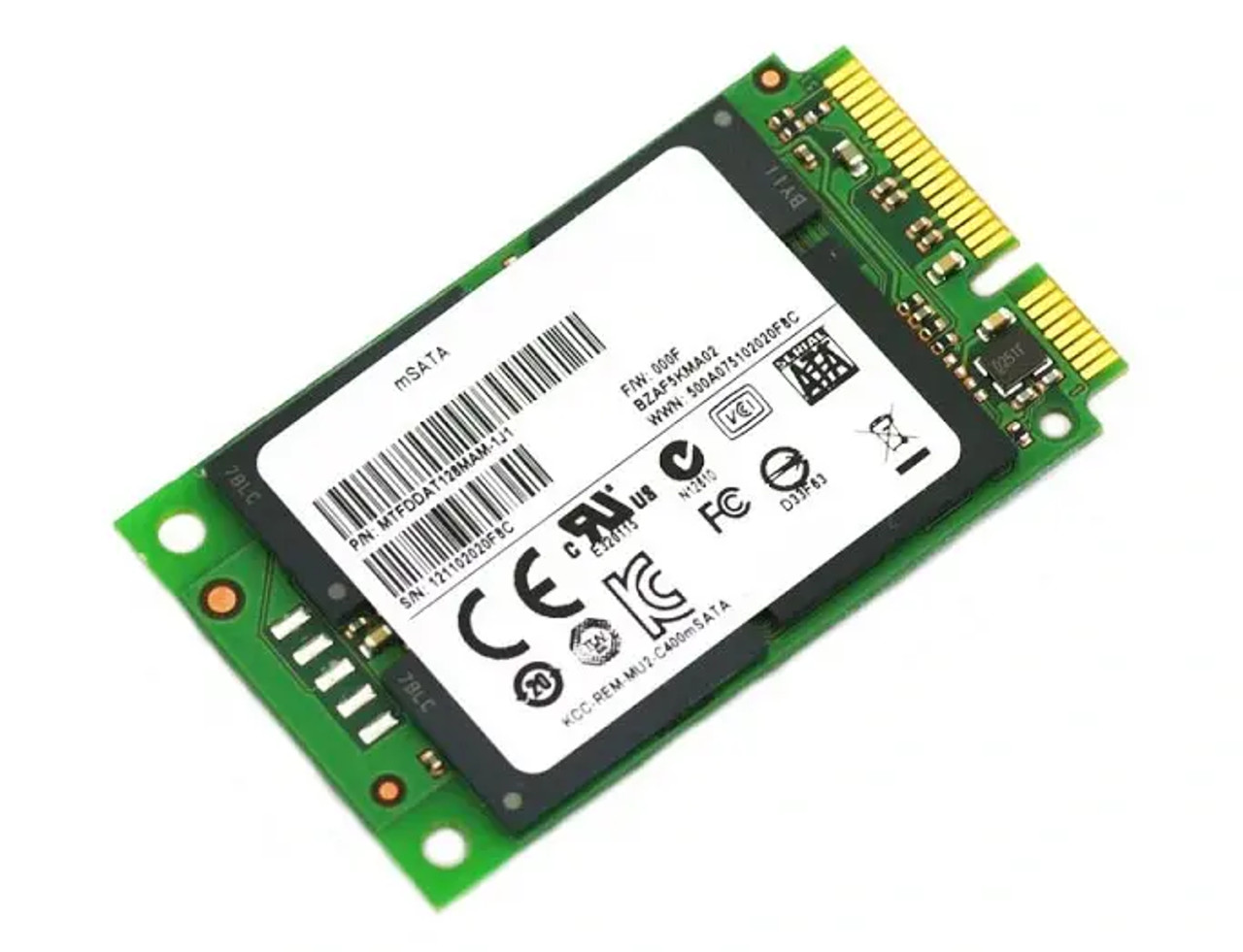 Samsung PM830 Series 128GB MLC SATA 6Gb/s mSATA SSD for ProLiant DL360p Gen8 Servers