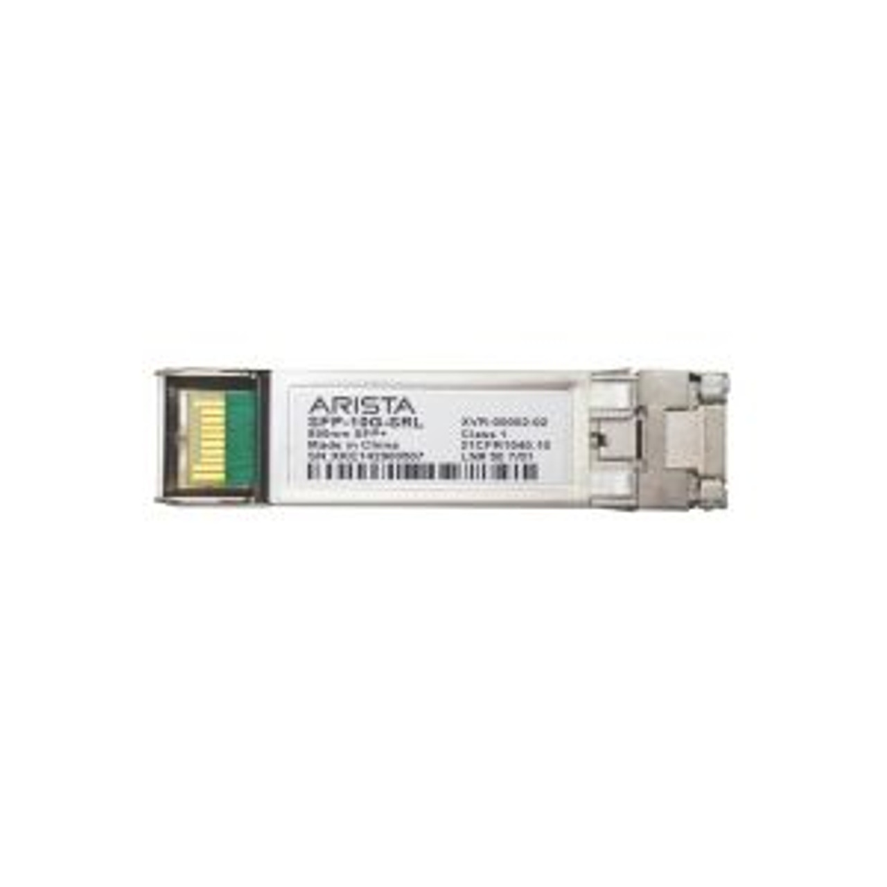 Arista 10Gbps 10GBase-SR Multi-mode Fiber SFP+ Transceiver Module for XVR-00002-02, 300m 850nm Duplex LC Connector