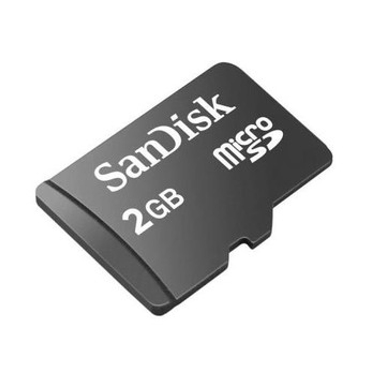 SanDisk 2GB MICROsd Flash Memory Card for storage in digital cameras