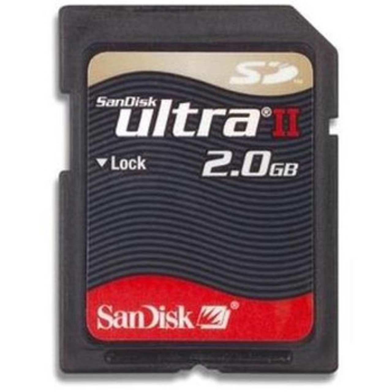 Sandisk Ultra II 2GB SD Flash Memory Card for digital cameras and devices