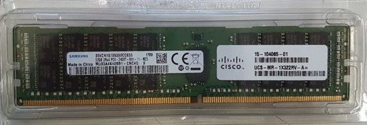Samsung 32GB DDR4 ECC RDIMM Memory Module M393A4K40BB1-CRC for Servers