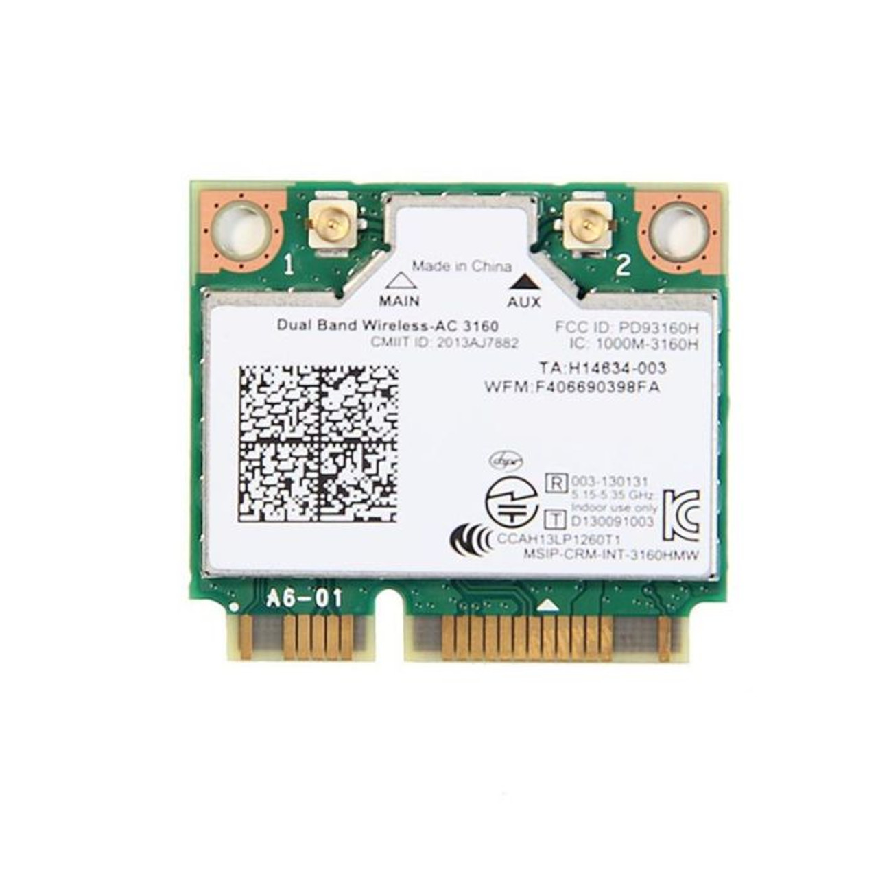 DELL Wifi Card INTEL 6300 Mini Pci-Express 450 Mbps 802.11 A/G/N for Alienware M17X