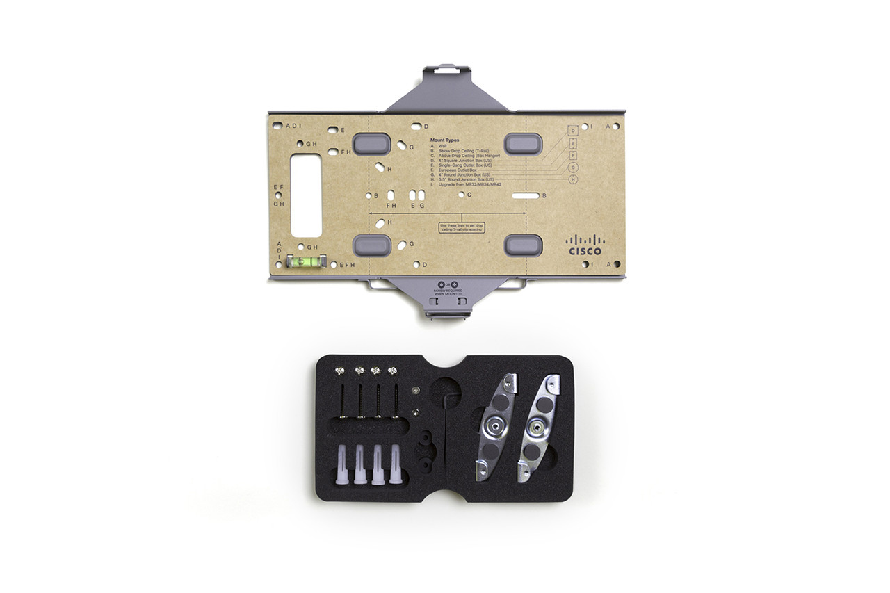 Cisco Meraki replacement mounting kit for MR52, part number Ma-Mnt-Mr-9, compatible with Meraki MR52 access points.