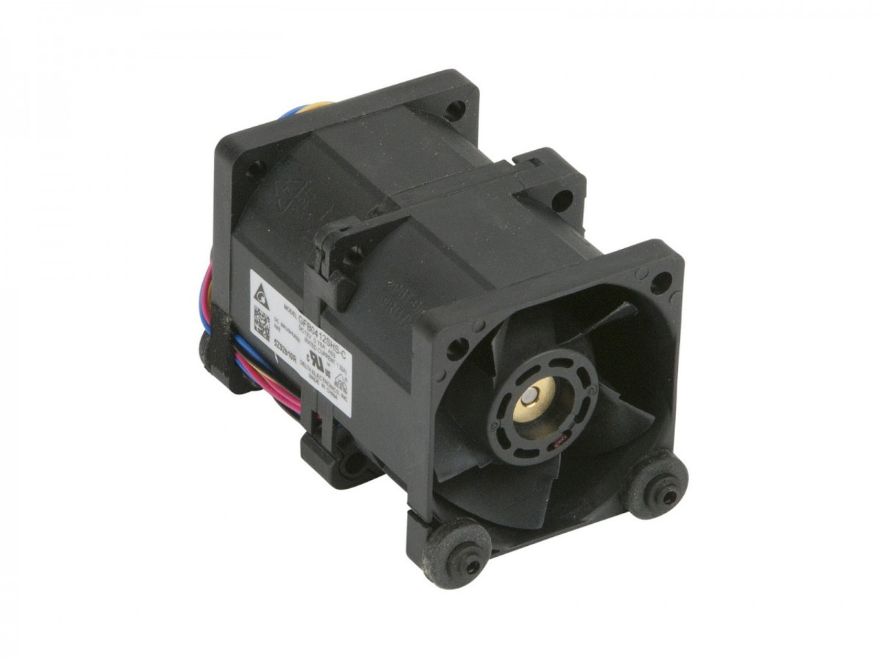 Supermicro computer cooling system fan for computer case, 1.57 (4 cm) in black, compatible with various models.