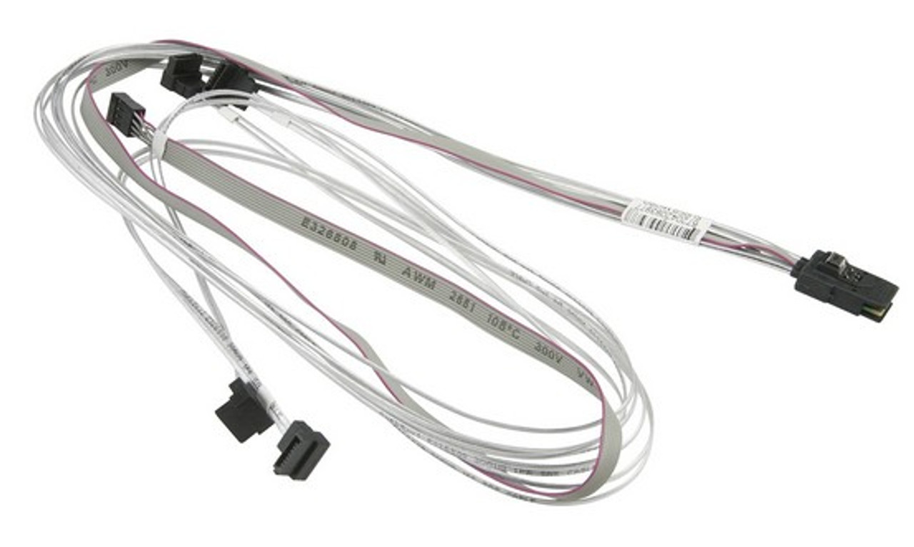 Supermicro SAS Cable 29.5 Silver for CBL-0388L-01 - Compatible with Servers