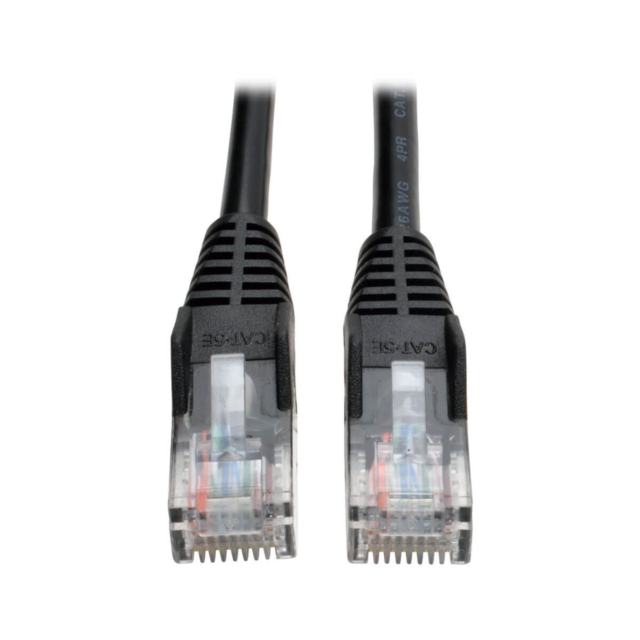 Tripp Lite N001-100-BK Cat5e U/UTP Networking Cable, Black, 1200 (30.5m) - Compatible with Networking Applications