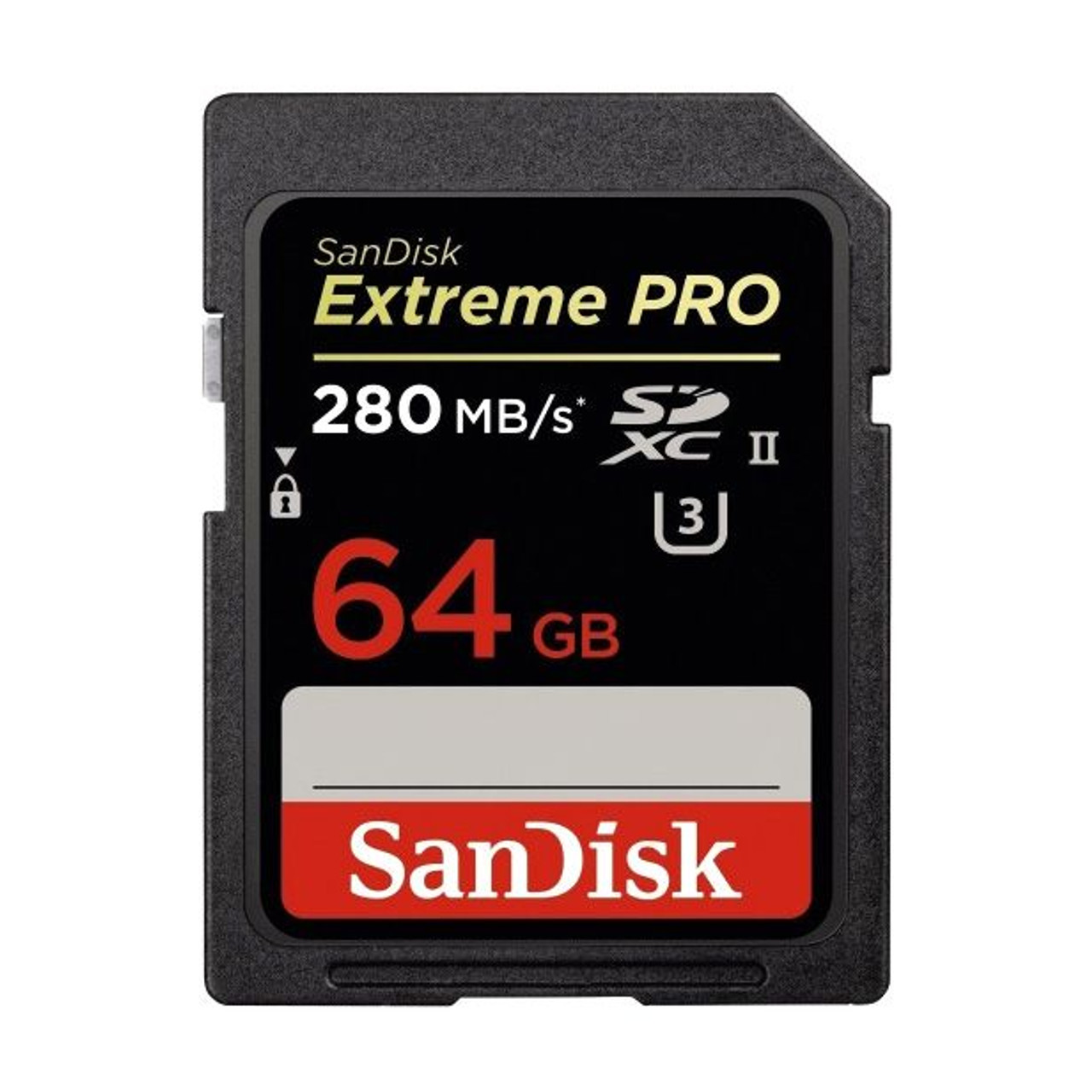 SanDisk 64GB Extreme Pro SDXC UHS-II Memory Card for high-speed photography