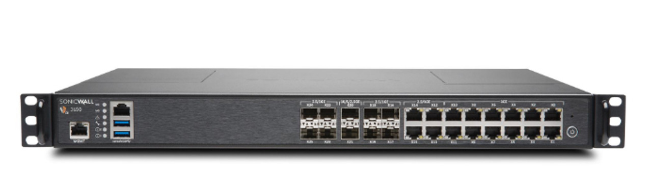 01-SSC-4082 | SonicWall | NSA 3650 Sec Upgrd Plus Adv Ed 3Yr hardware firewall 1U 3750