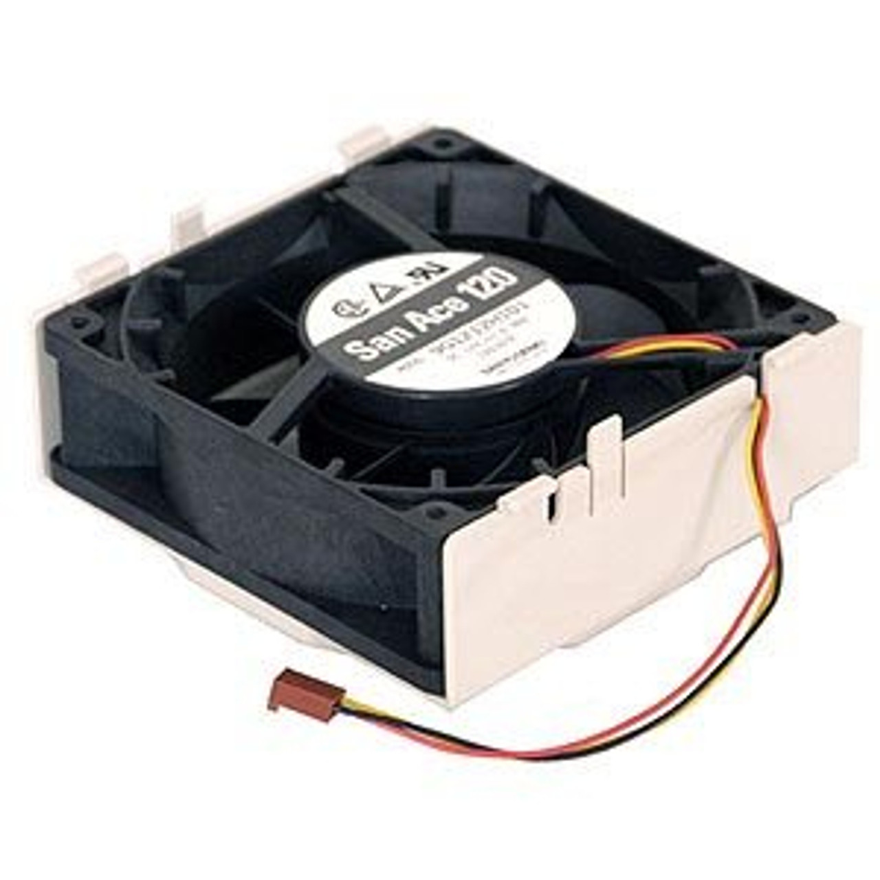 Supermicro 8cm Beige Black PWM Fan for Computer Case - FAN-0109L4
