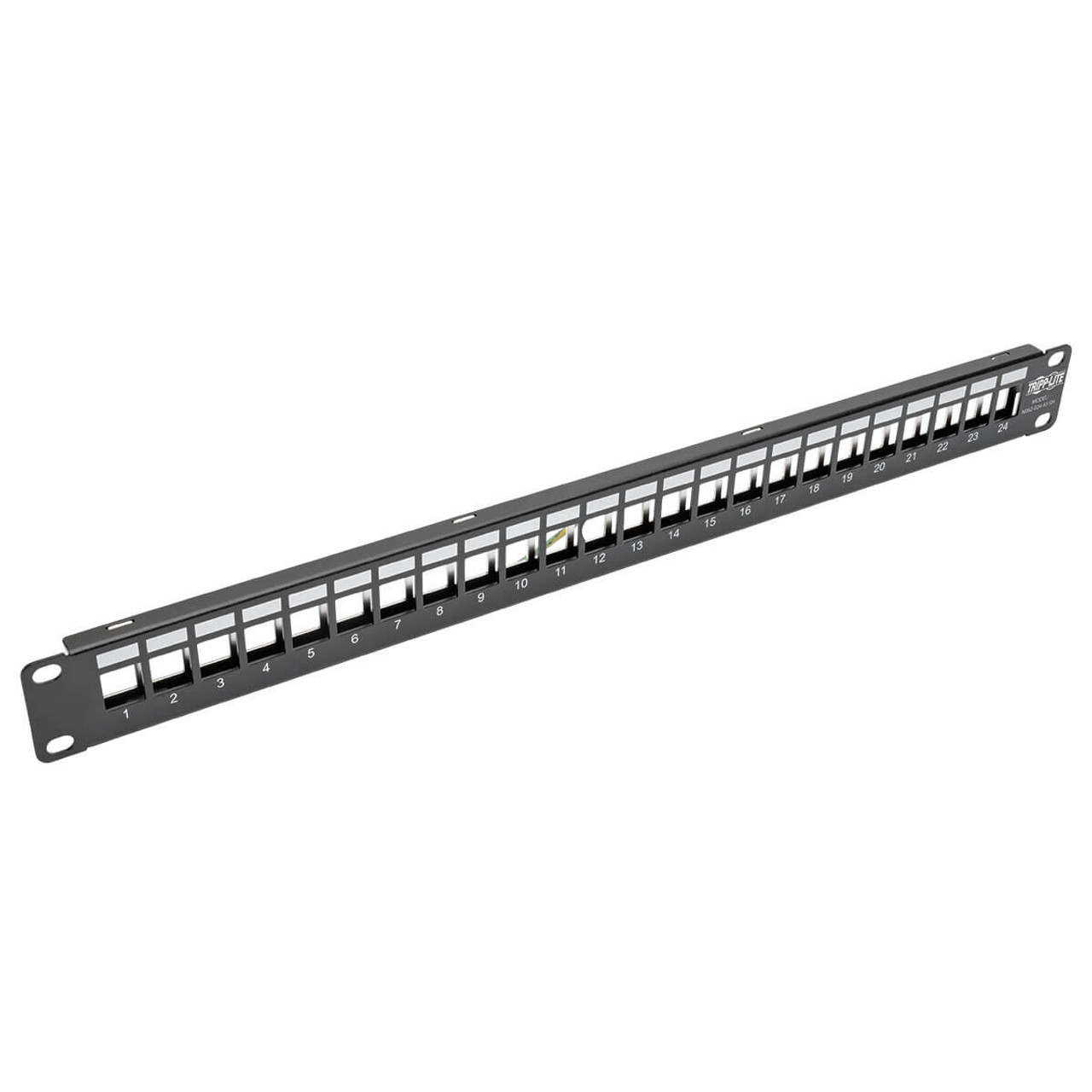Tripp Lite N062-024-KJ-SH 1U Patch Panel for Network Cabling