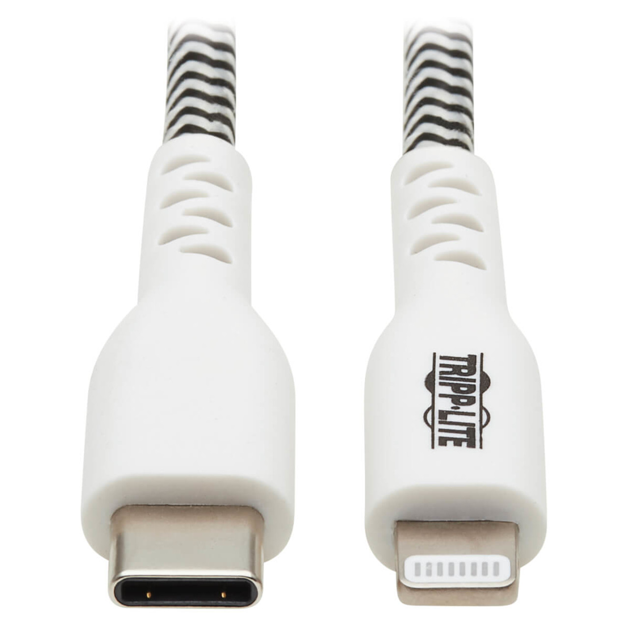 Tripp Lite M102-003-HD-SL Lightning Cable 35.8 Black White - Compatible with various devices