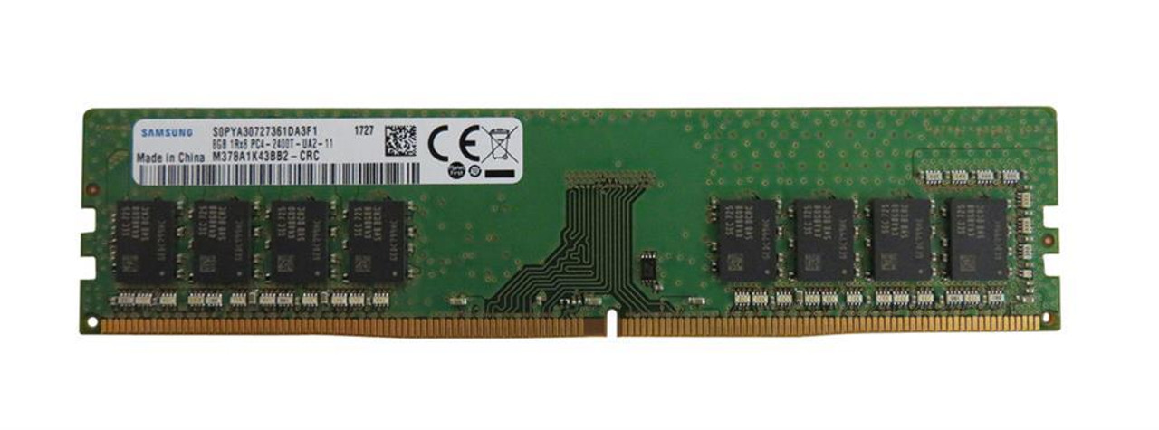 Samsung 8Gb PC4-19200 DDR4-2400MHz DIMM Memory Module for Servers - M378A1K43BB2-CRC