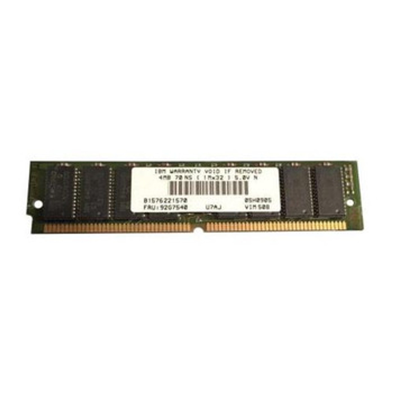 IBM 4Mb Simm Non Parity Fastpage Memory for ProLiant DL360p Gen8 servers.