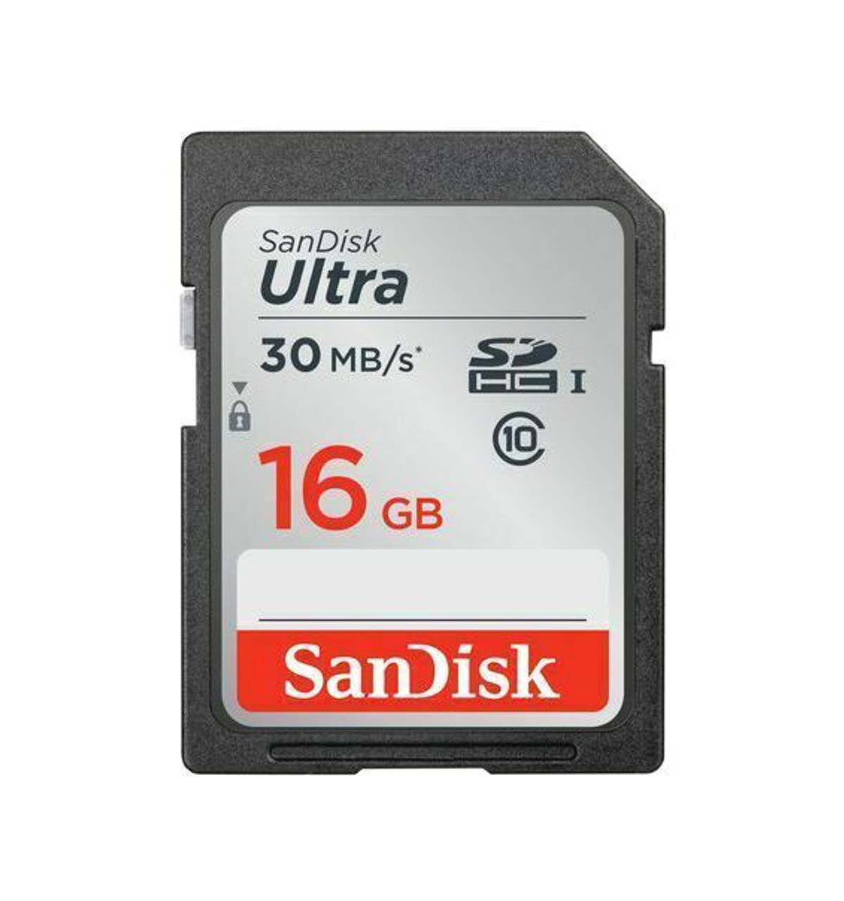 SanDisk 16GB Class 10 Ultra SDHC UHS-I Flash Memory Card for cameras and devices