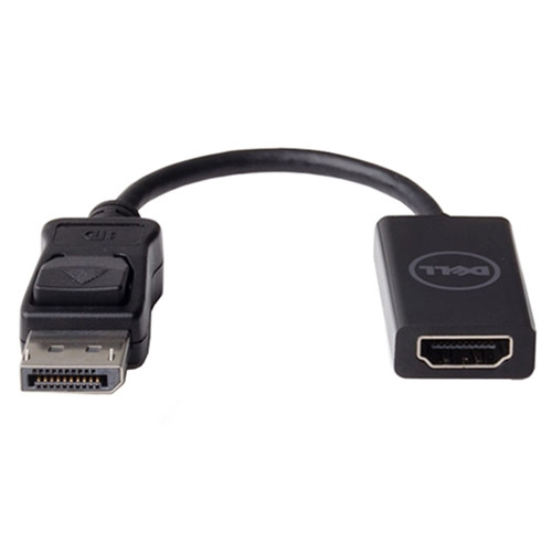 DELL Y4D5R Video Cable Adapter DisplayPort to HDMI Black - Compatible with Monitors and TVs