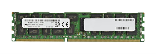 Micron 16Gb PC3-12800 DDR3-1600MHz ECC Registered CL11 240-Pin DIMM 1.35V Memory Module for Servers