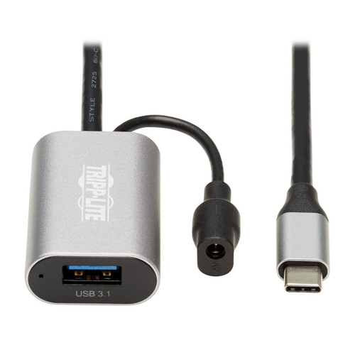 Tripp Lite U330-05M-C2A USB Cable 196.9 USB 3.2 Gen 1 USB C USB A Black Gray - Compatible with various devices