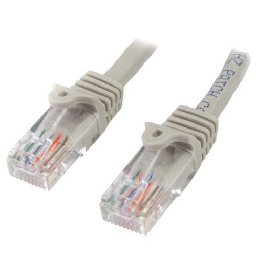 StarTech.com 45PATCH100GR Cat5e UTP Networking Cable - Gray - 1200.8 - Compatible with Networking Equipment