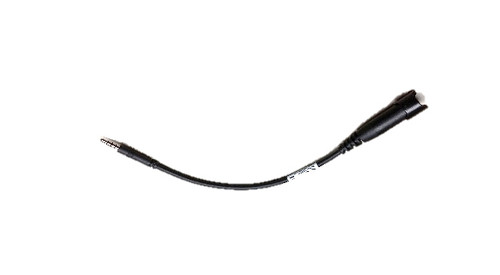 Zebra CBL-TC51-HDST35-01 3.5mm Audio Cable in Black - Compatible with Zebra TC51 - Headset Cable