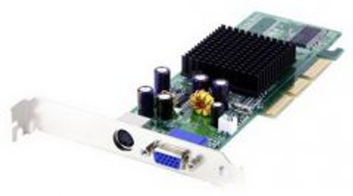 Evga GeForce MX4000 64MB DDR 32-Bit AGP 4X/8X Video Graphics Card compatible with AGP 4X/8X slots.