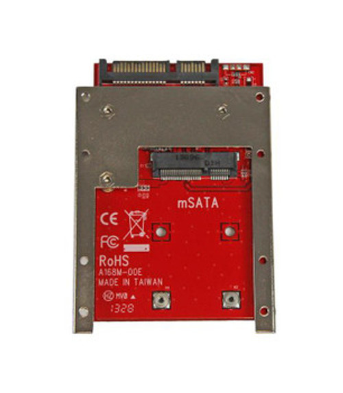 STARTECH Msata SSD to 2.5-Inch SATA SSD Converter - Compatible with SAT32MSAT257 - Server Rack Mountable