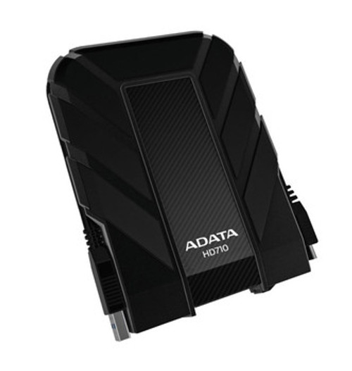 ADATA DashDrive HD710 1TB USB 3.0 External Hard Drive in Black, compatible with various devices