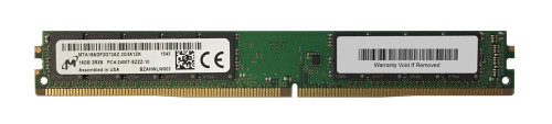 Micron 16Gb DDR4-2400Mhz ECC RAM for Servers - Very Low Profile Dual Rank Memory Module