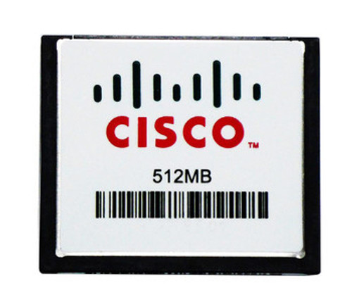 CISCO 512Mb Compactflash Memory Card Catalyst 6000/6500 Supervisor Engine 720 Series - MEM-C6K-CPTFL512M=-N