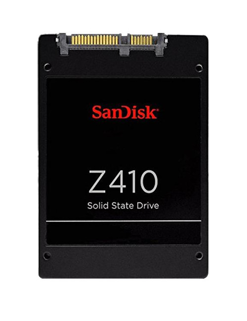 Sandisk Z410 240Gb TLC SATA 6Gbps 2.5-Inch Internal Solid State Drive mounted in a server rack