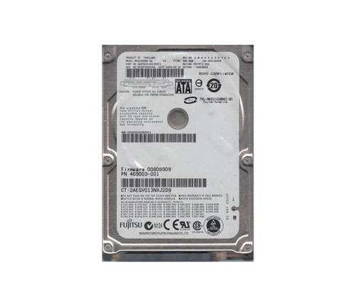 Fujitsu 320GB 5400RPM SATA 3GB/s 8MB Cache 2.5 HDD for Mobile Devices